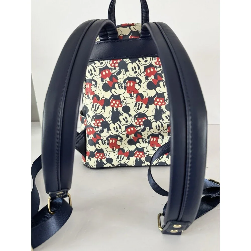 Disney Lounged Mickey Minnie Mouse Backpack